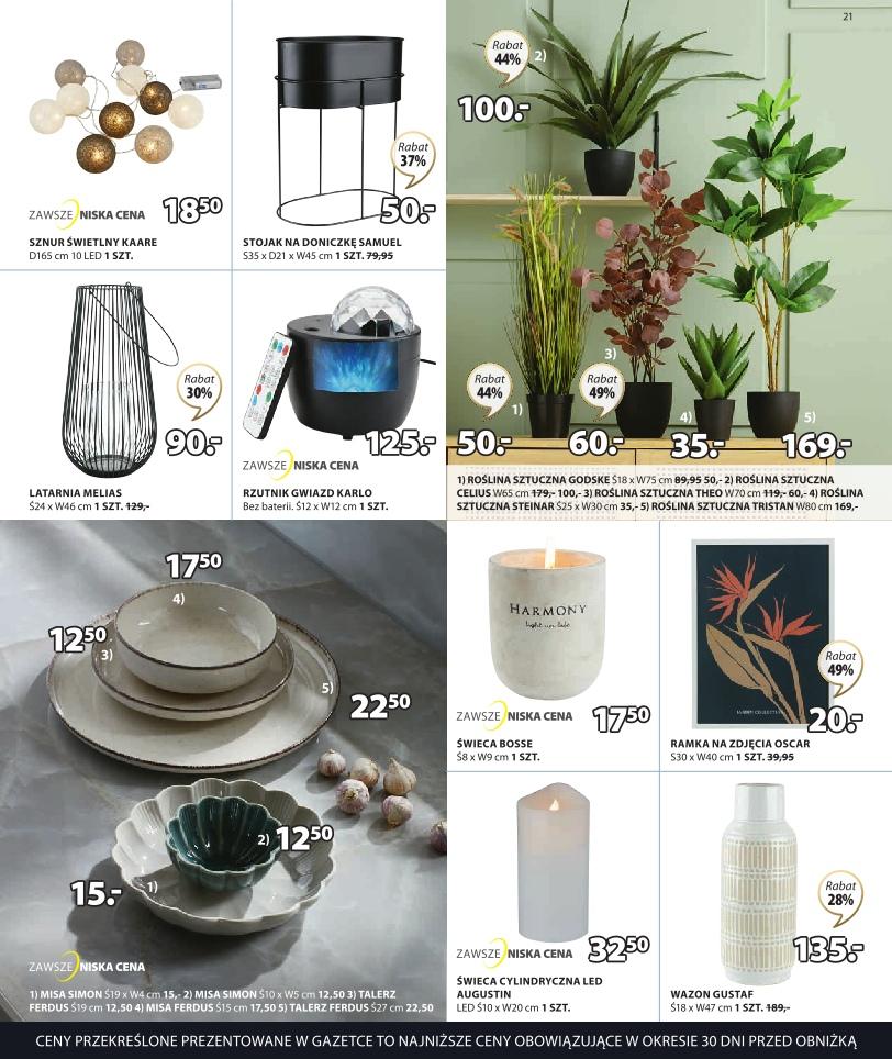 Gazetka promocyjna Jysk str. 21