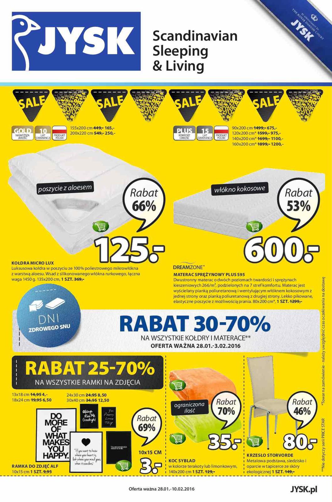 Gazetka promocyjna Jysk str. 1