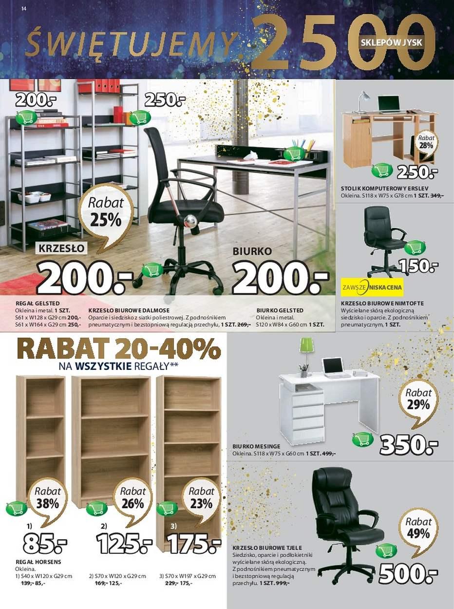 Gazetka promocyjna Jysk str. 14