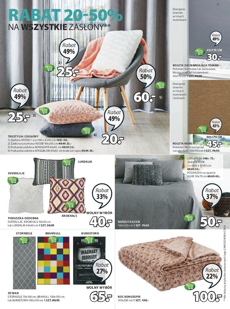 Gazetka promocyjna Jysk str. 15