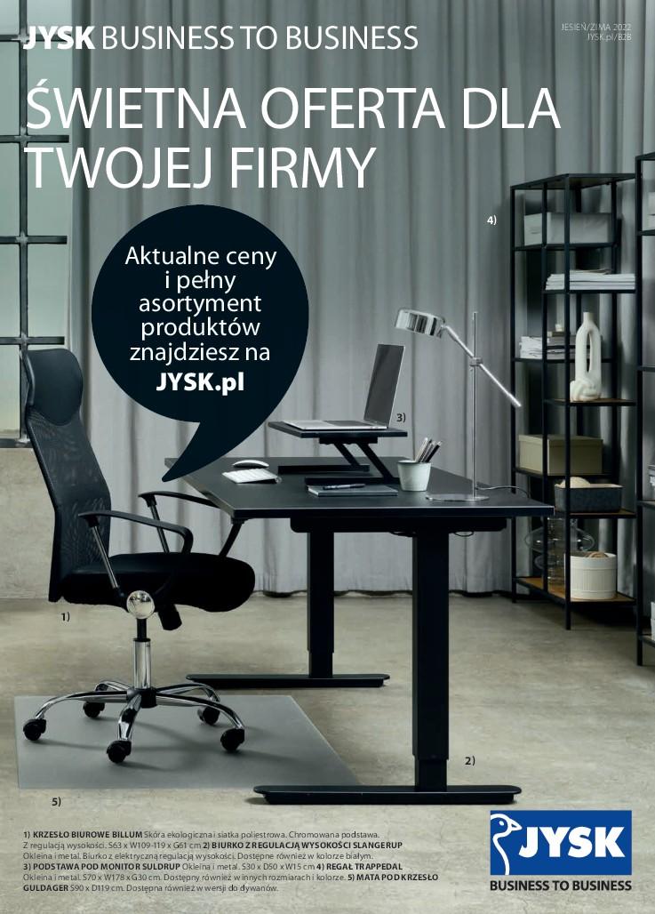 Gazetka promocyjna Jysk str. 1