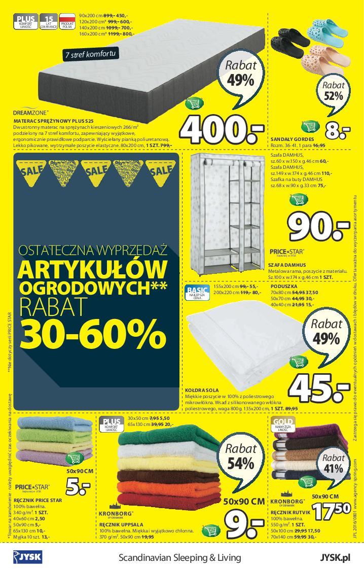 Gazetka promocyjna Jysk str. 8