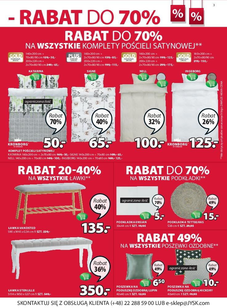 Gazetka promocyjna Jysk str. 3