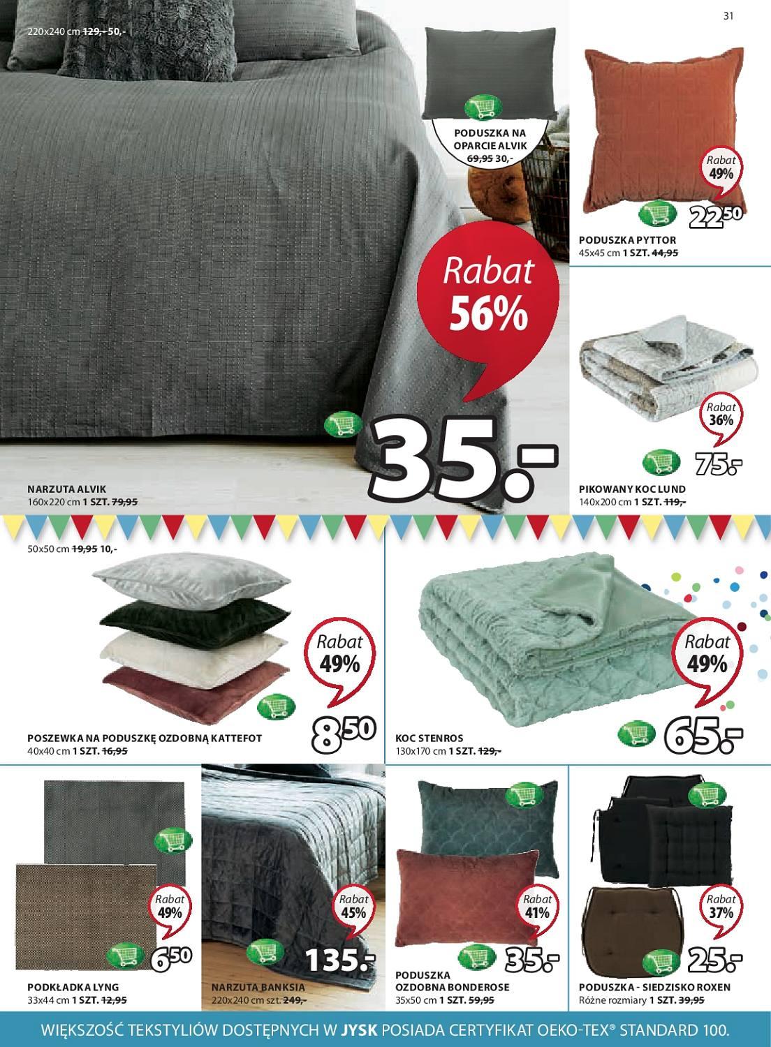 Gazetka promocyjna Jysk str. 31