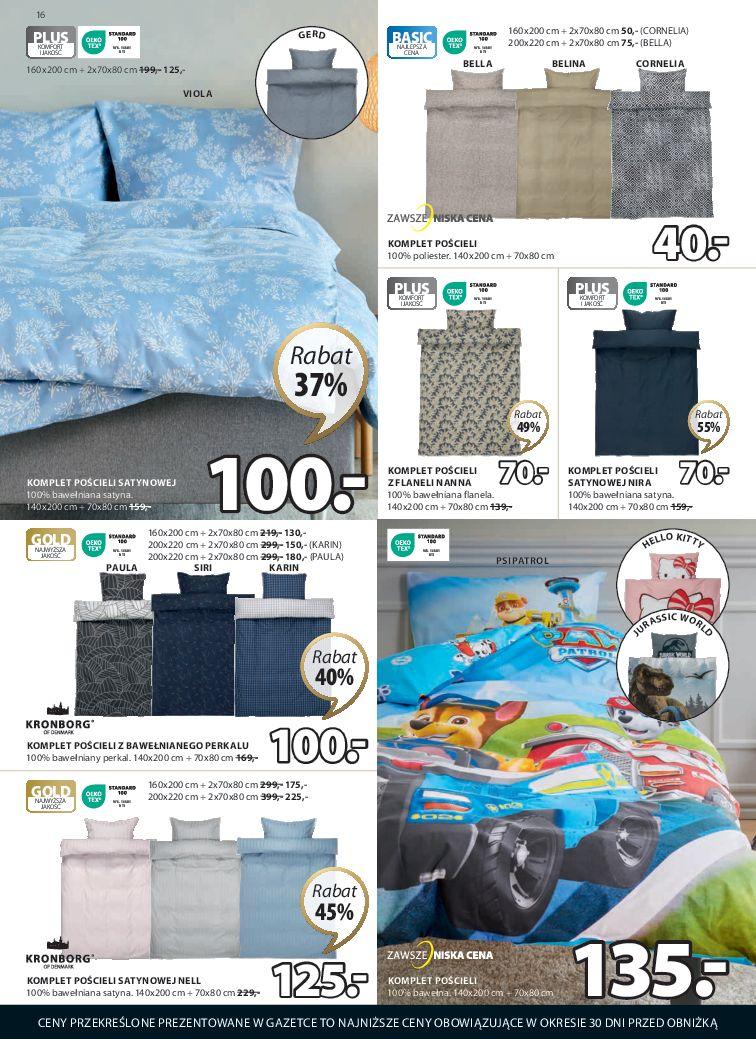 Gazetka promocyjna Jysk str. 16