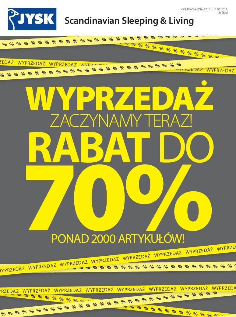 Gazetka promocyjna Jysk str. 1