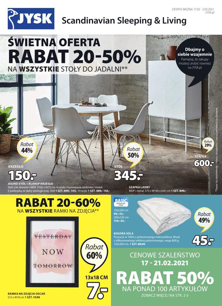 Gazetka promocyjna Jysk str. 1