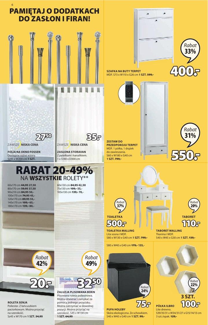 Gazetka promocyjna Jysk str. 6