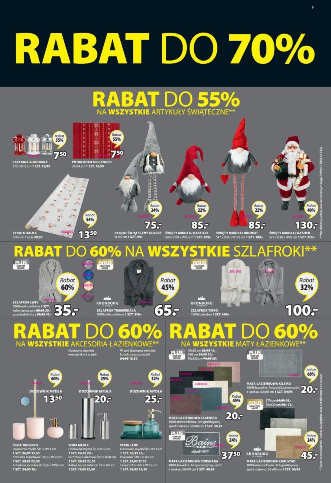 Gazetka promocyjna Jysk str. 9