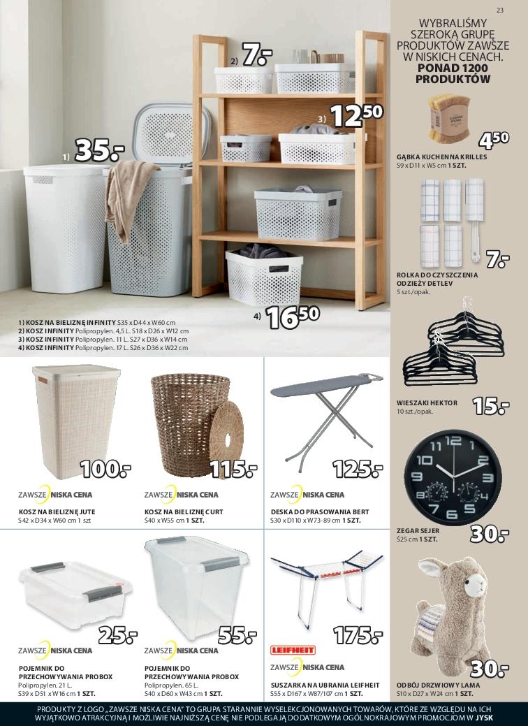 Gazetka promocyjna Jysk str. 23