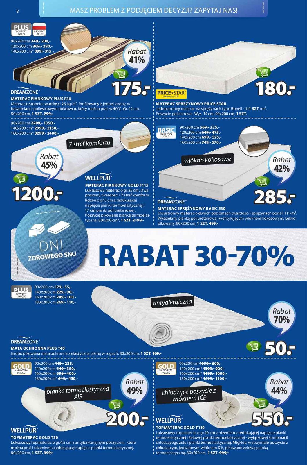 Gazetka promocyjna Jysk str. 8