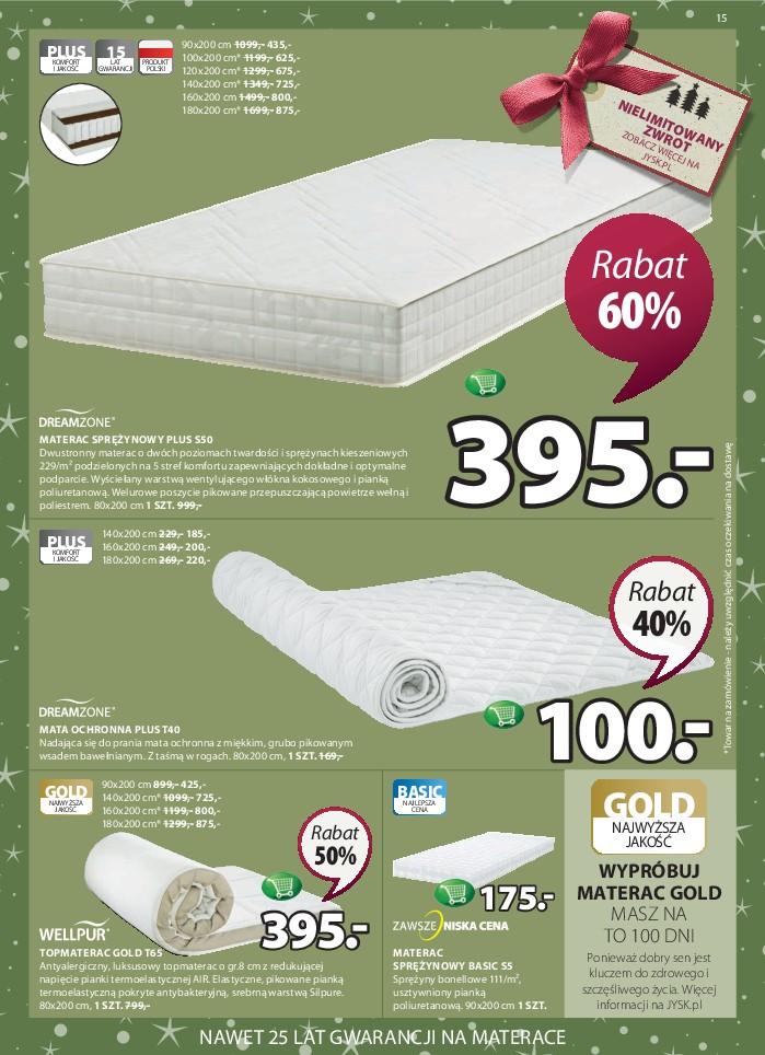 Gazetka promocyjna Jysk str. 15