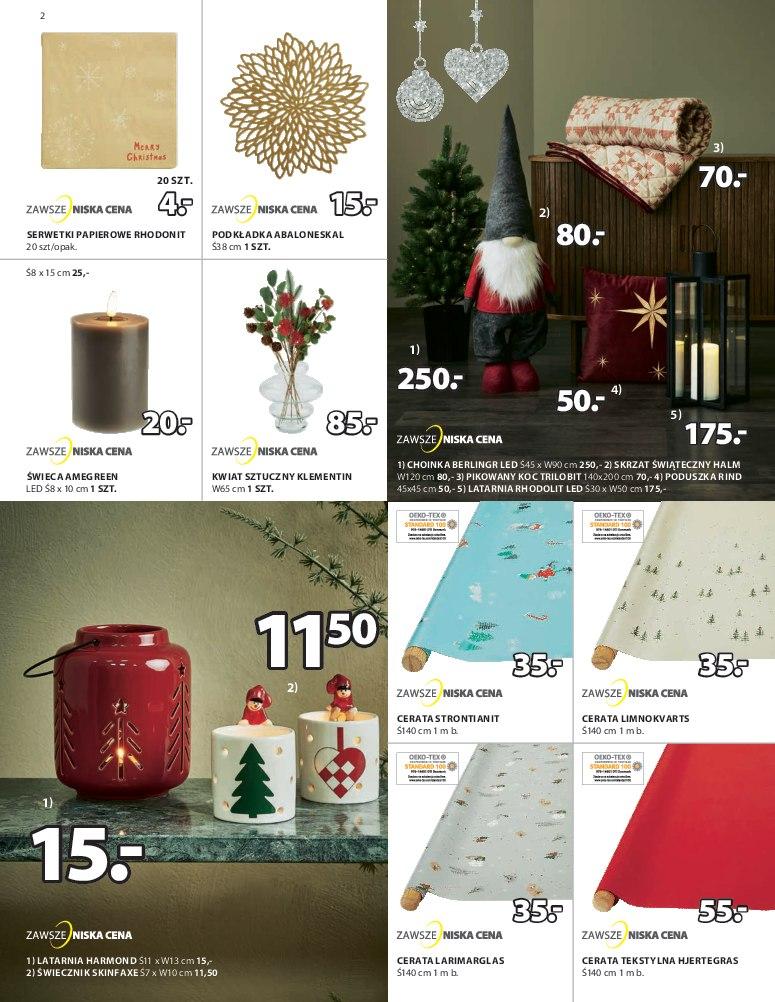 Gazetka promocyjna Jysk str. 2