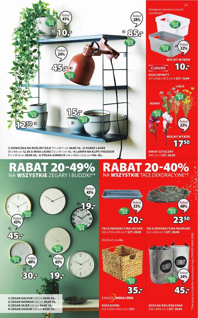 Gazetka promocyjna Jysk str. 23
