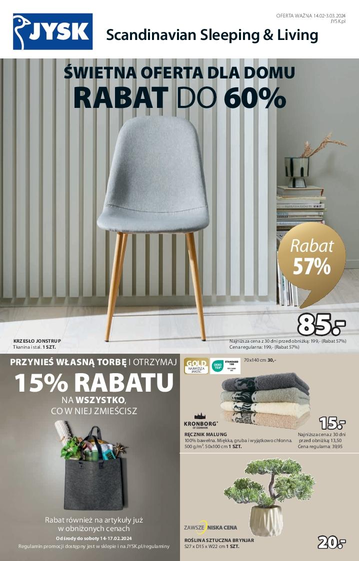 Gazetka promocyjna Jysk str. 1