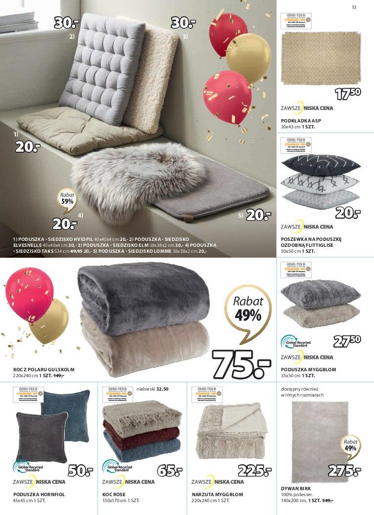 Gazetka promocyjna Jysk str. 13