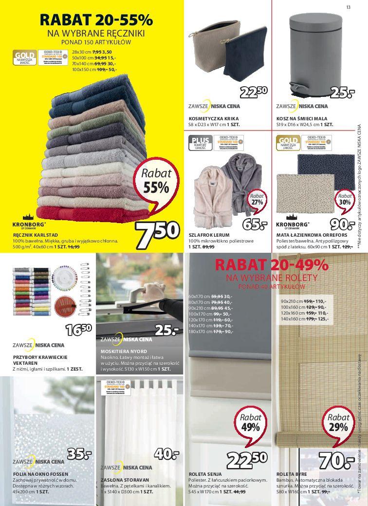 Gazetka promocyjna Jysk str. 13