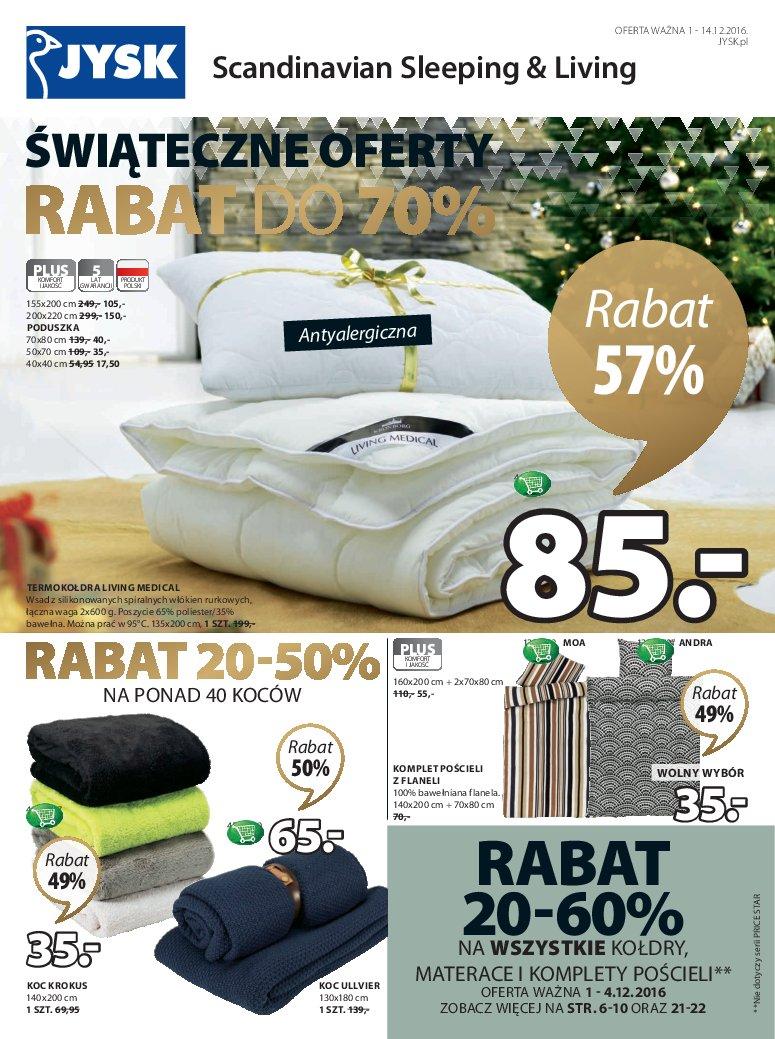 Gazetka promocyjna Jysk str. 1