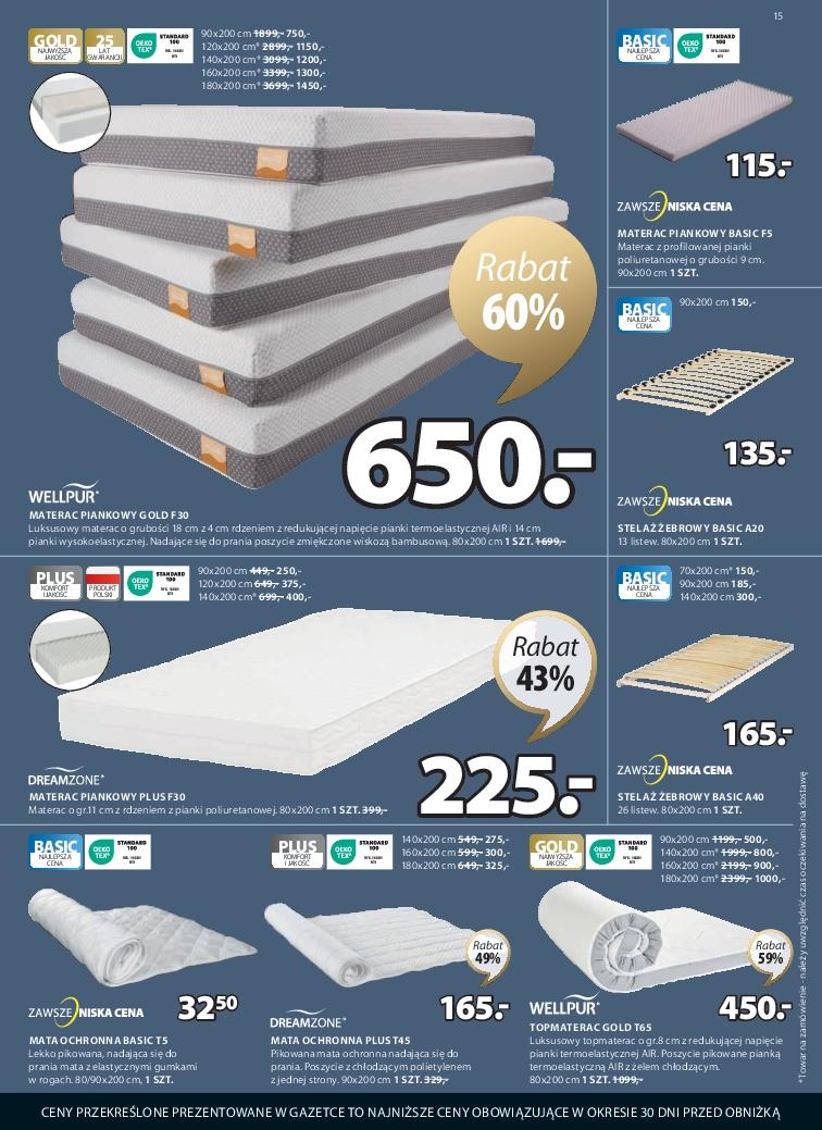 Gazetka promocyjna Jysk str. 15