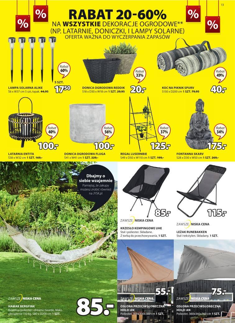 Gazetka promocyjna Jysk str. 13