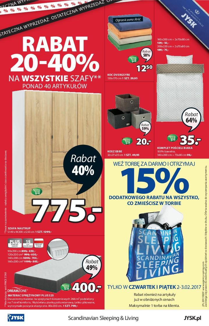 Gazetka promocyjna Jysk str. 8