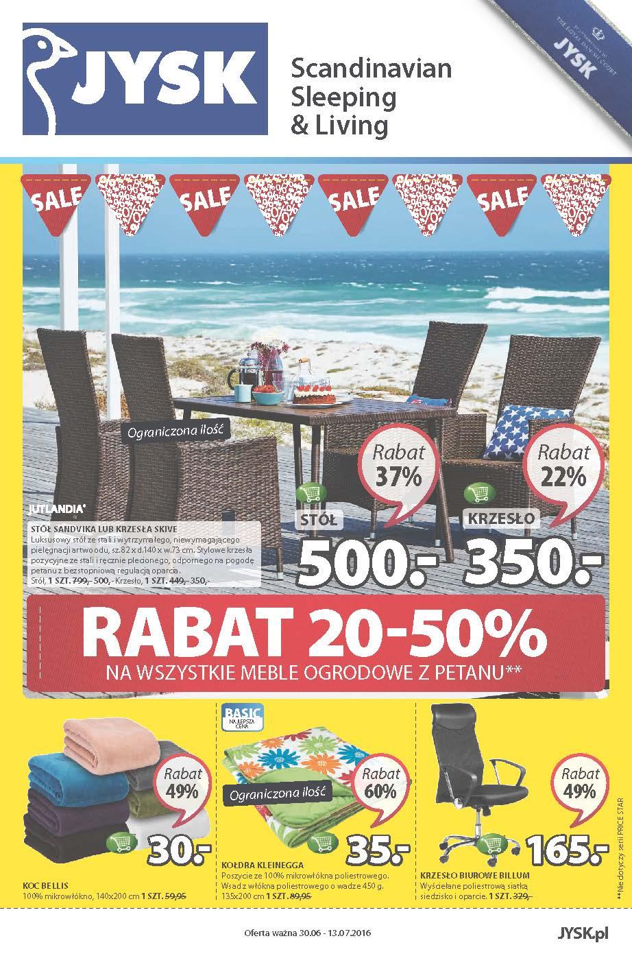 Gazetka promocyjna Jysk str. 1