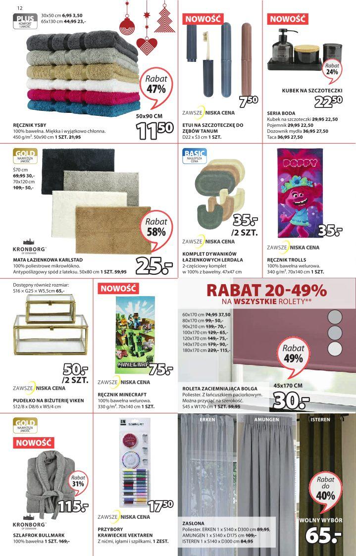 Gazetka promocyjna Jysk str. 12