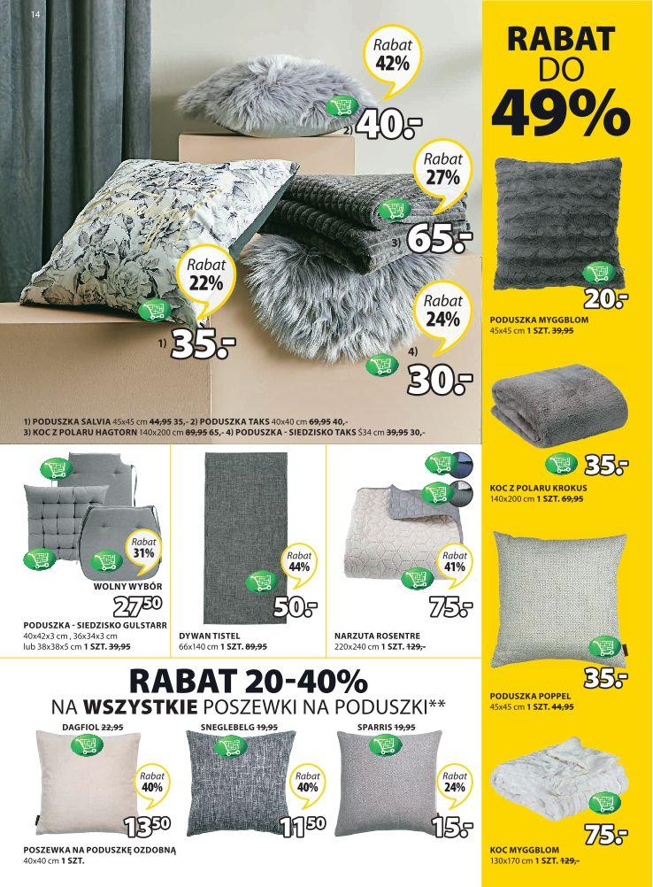 Gazetka promocyjna Jysk str. 14