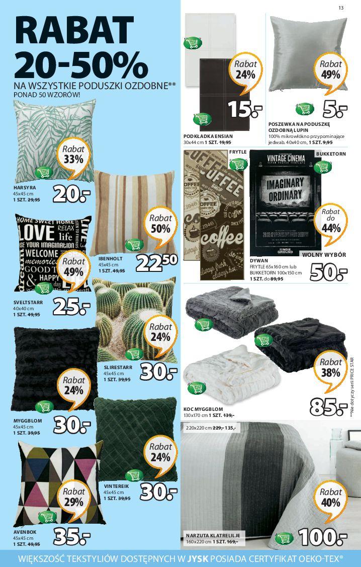 Gazetka promocyjna Jysk str. 13