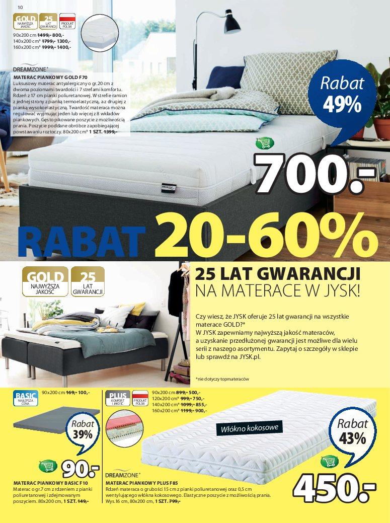 Gazetka promocyjna Jysk str. 10