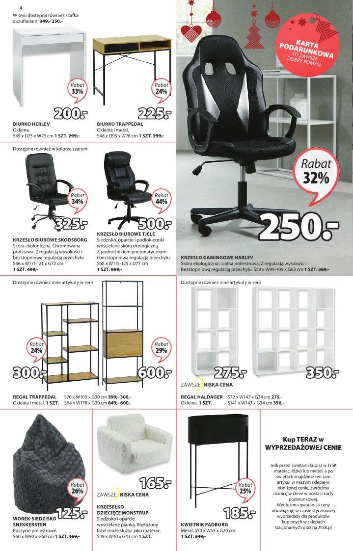 Gazetka promocyjna Jysk str. 4