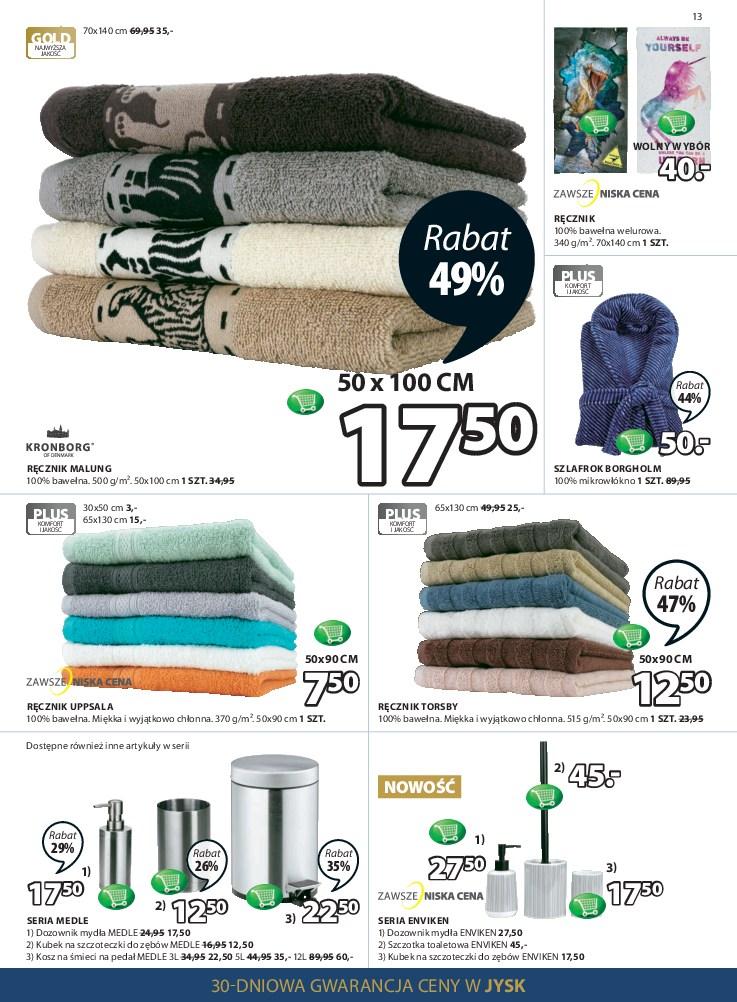 Gazetka promocyjna Jysk str. 13
