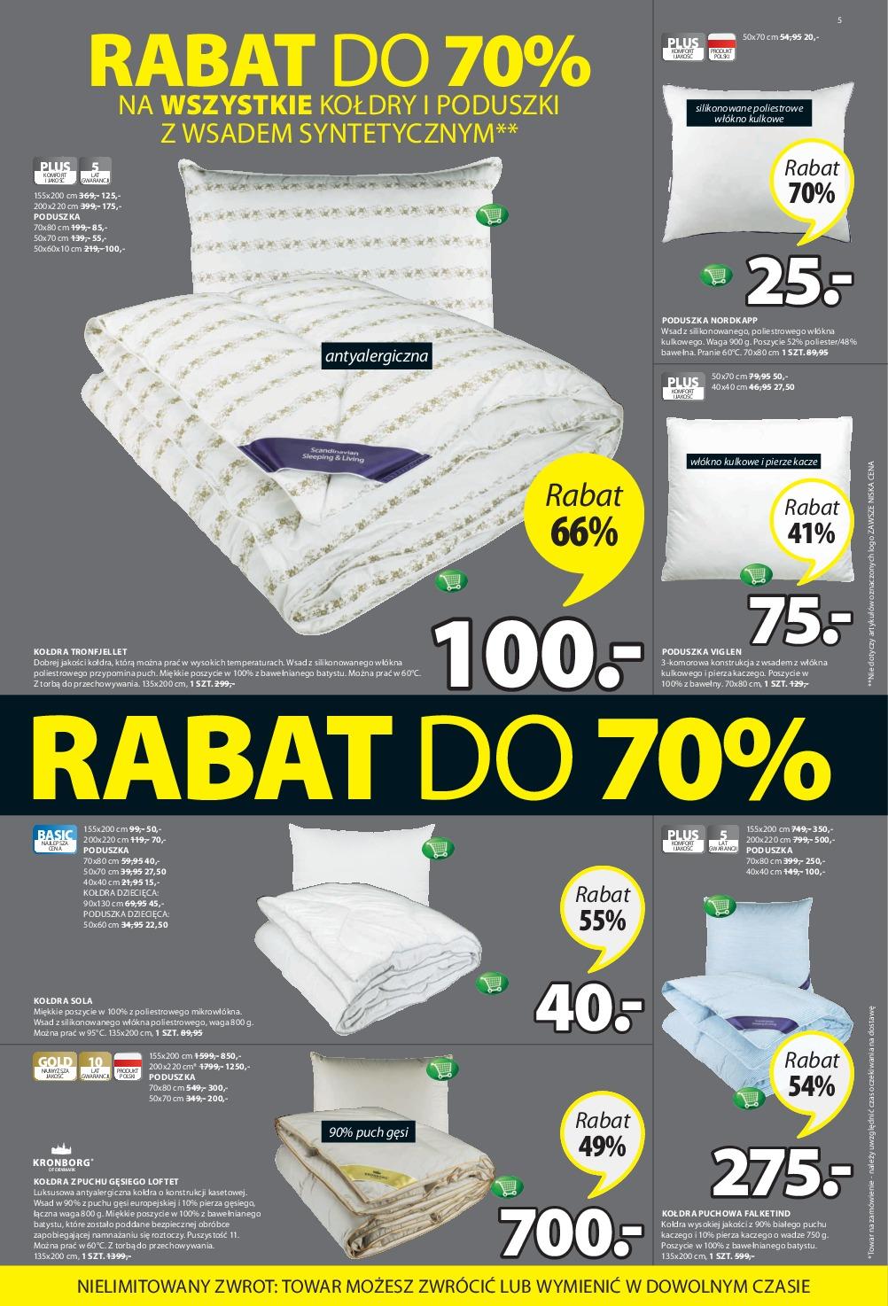 Gazetka promocyjna Jysk str. 5