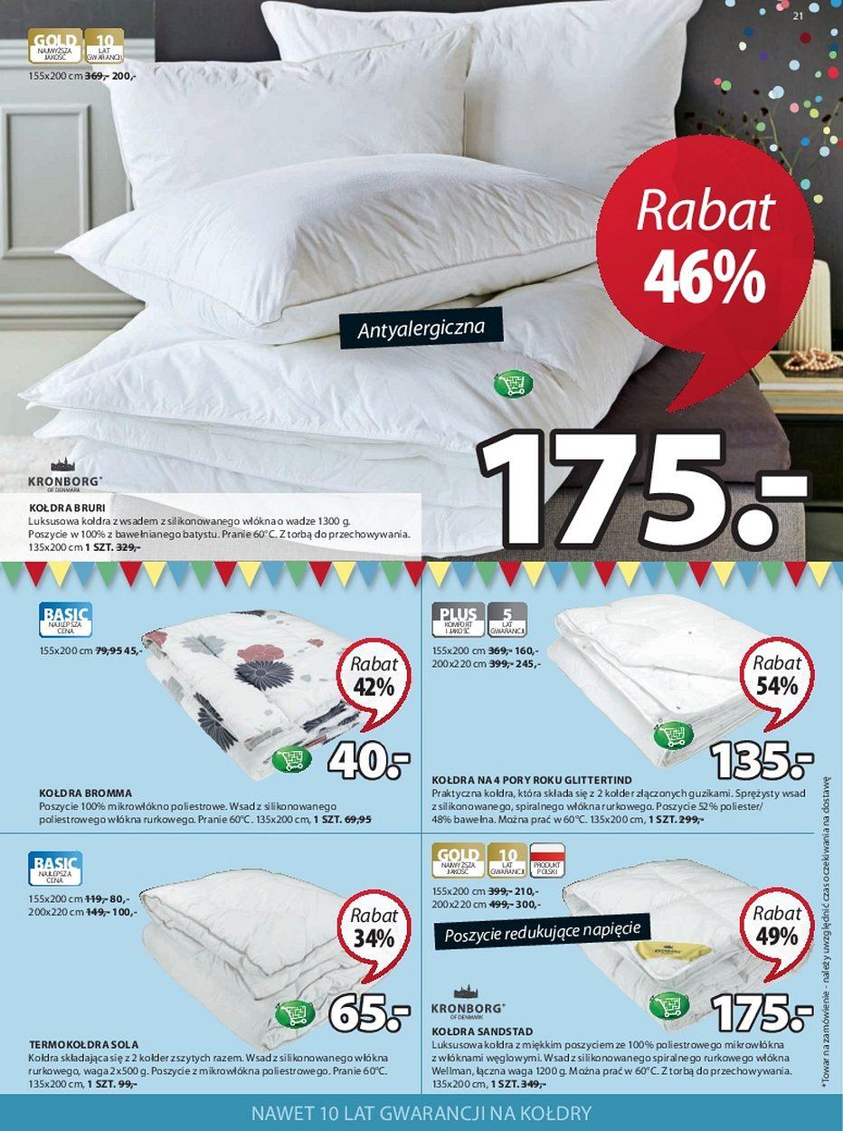 Gazetka promocyjna Jysk str. 21