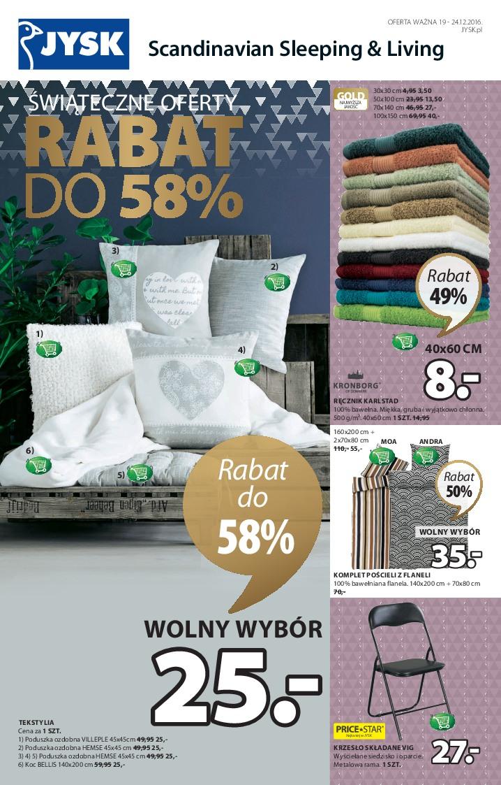 Gazetka promocyjna Jysk str. 1