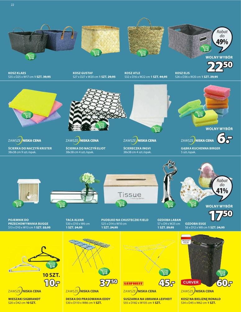 Gazetka promocyjna Jysk str. 22