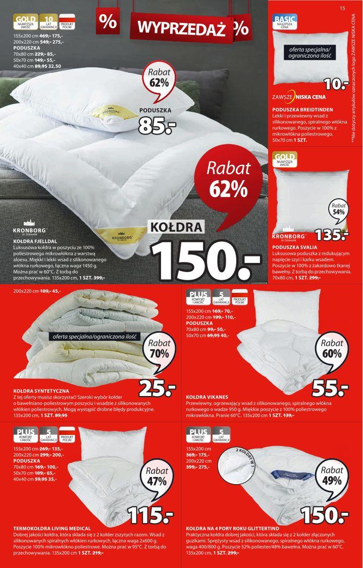 Gazetka promocyjna Jysk str. 15