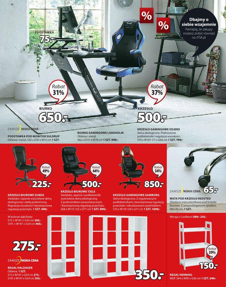 Gazetka promocyjna Jysk str. 18