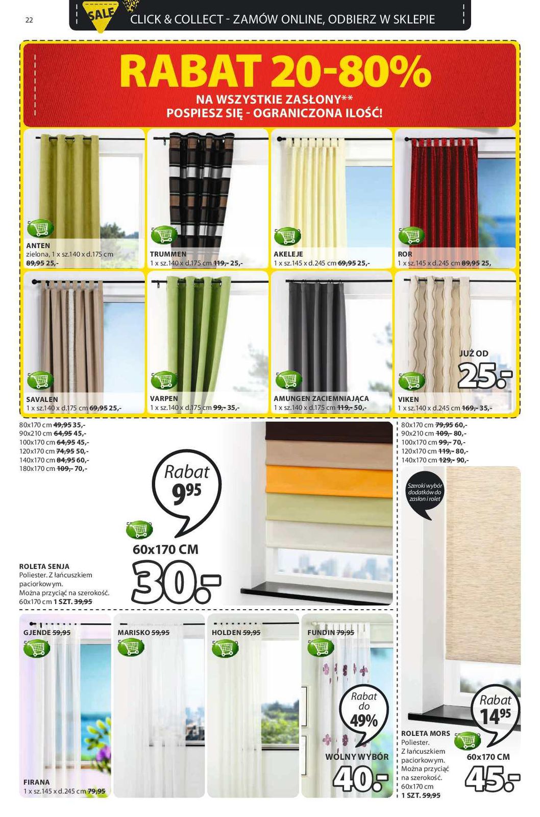 Gazetka promocyjna Jysk str. 22