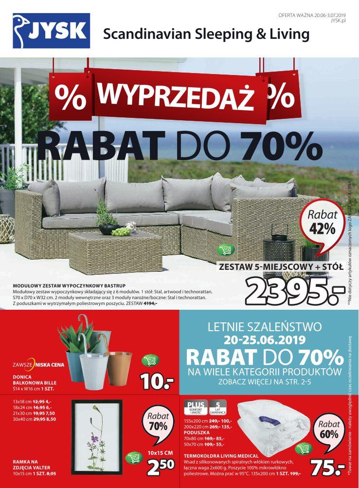Gazetka promocyjna Jysk str. 1