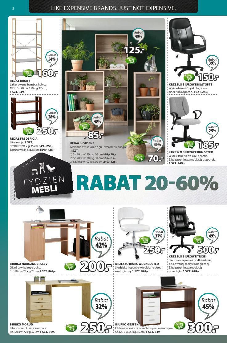 Gazetka promocyjna Jysk str. 2