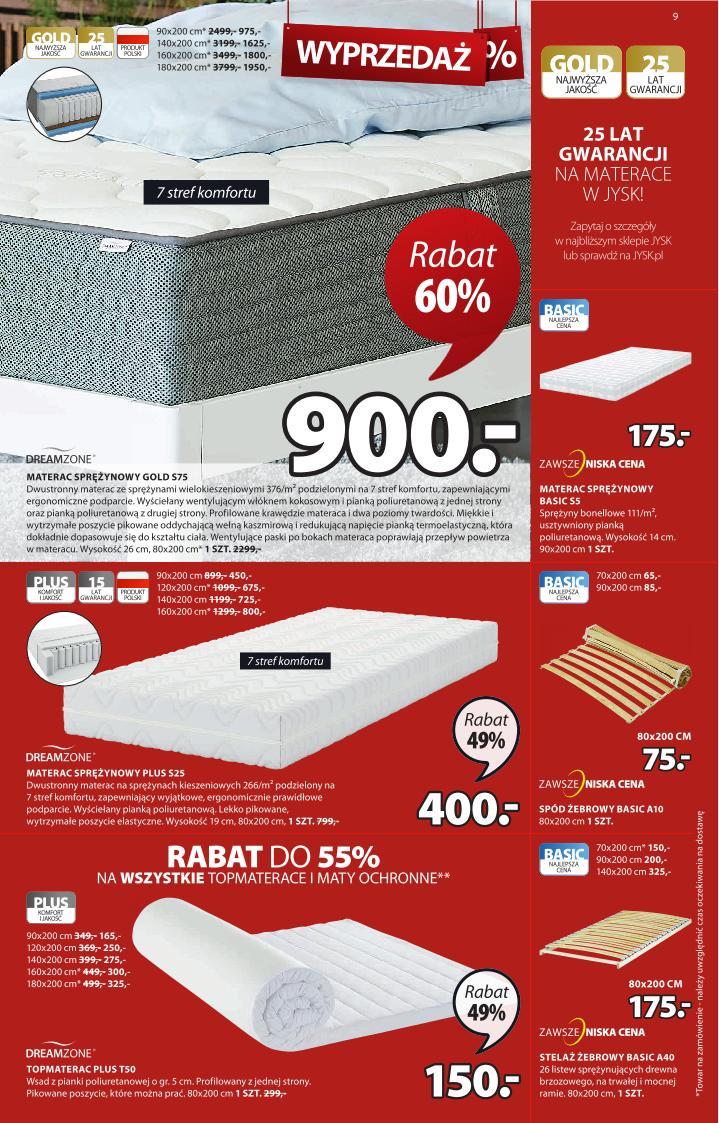 Gazetka promocyjna Jysk str. 9