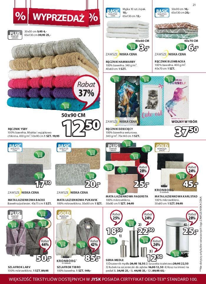 Gazetka promocyjna Jysk str. 21