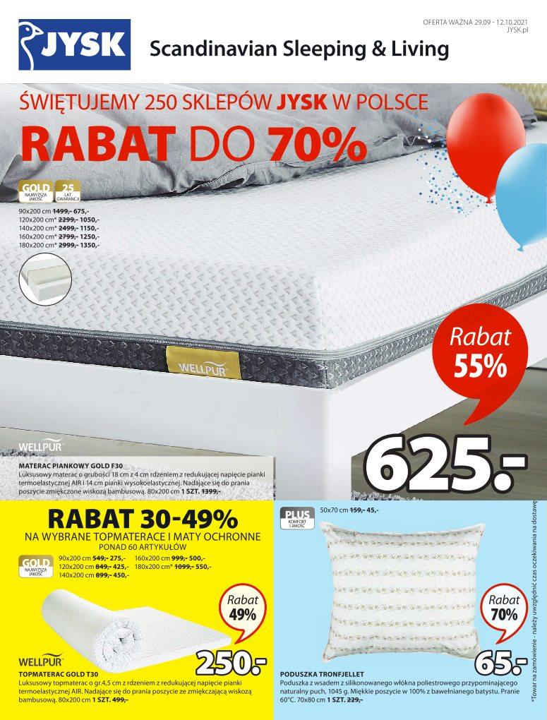 Gazetka promocyjna Jysk str. 1