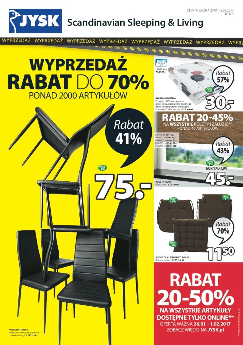 Gazetka promocyjna Jysk str. 1