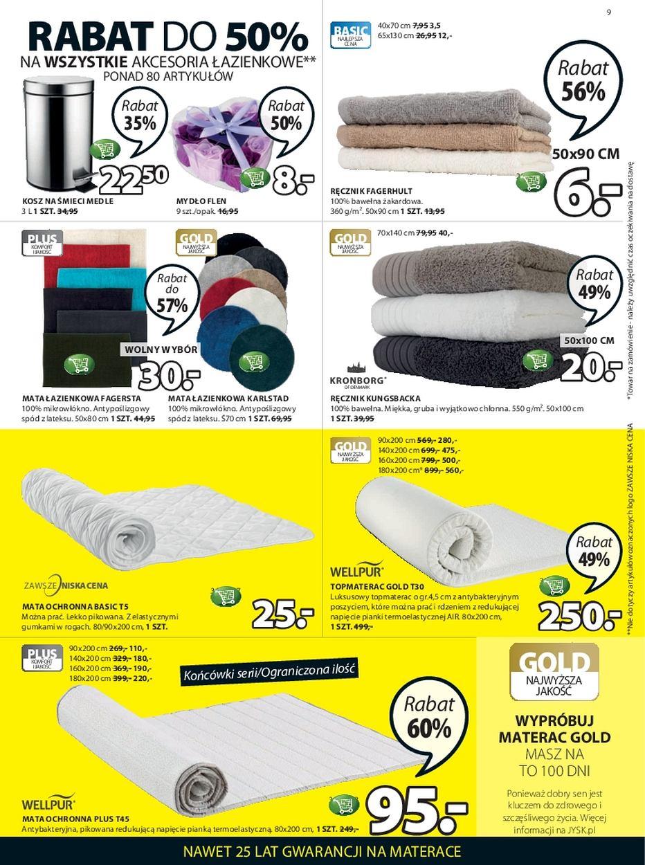 Gazetka promocyjna Jysk str. 9