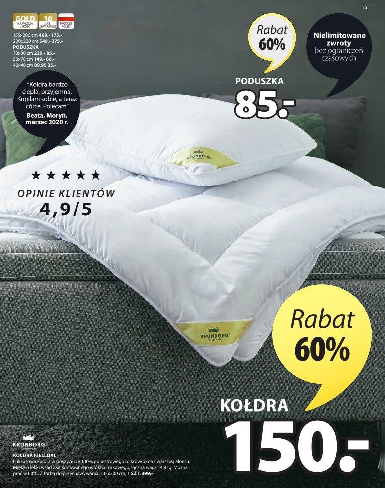 Gazetka promocyjna Jysk str. 15