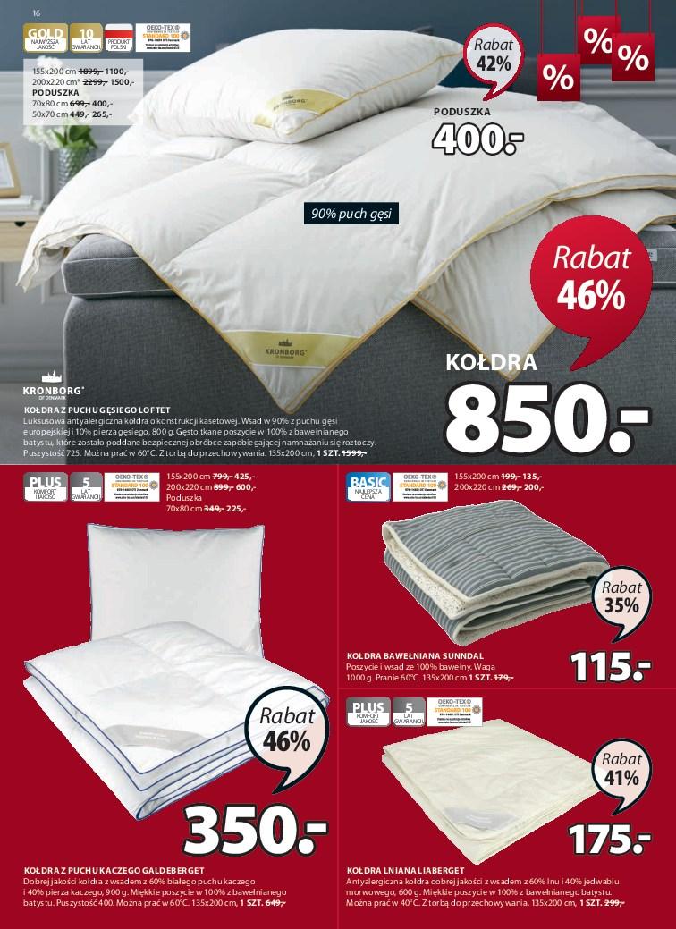 Gazetka promocyjna Jysk str. 16