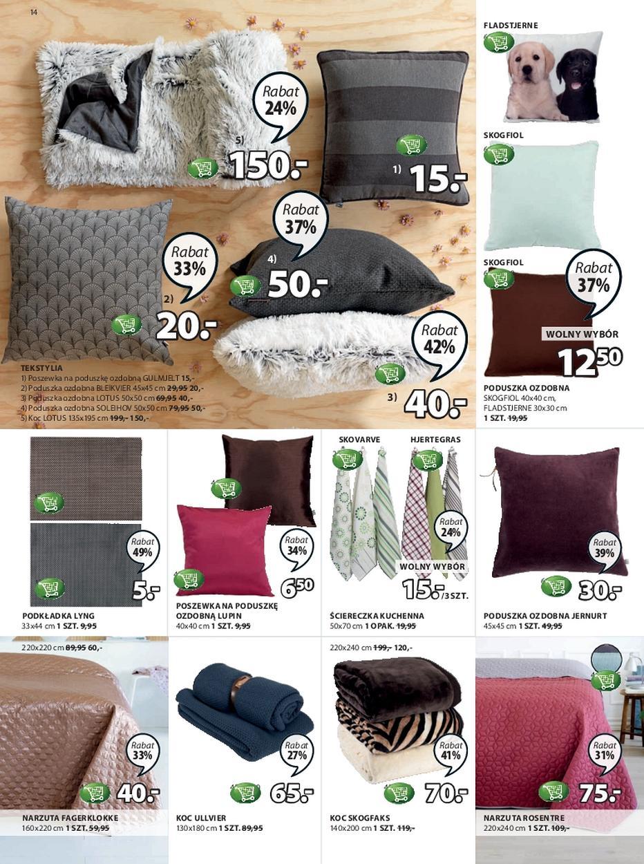 Gazetka promocyjna Jysk str. 14