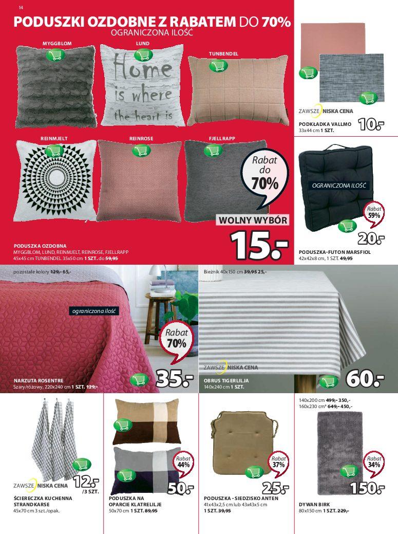 Gazetka promocyjna Jysk str. 14